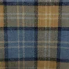 blue checked woven fabric from Cristina Marrone