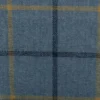blue checked woven fabric from Cristina Marrone
