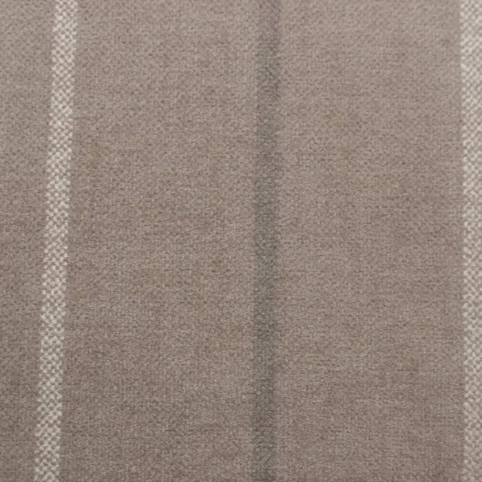 Lana Stripe Fabric - Latte swatch