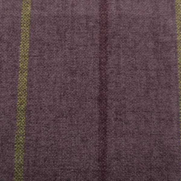 Lana Stripe Fabric - Purple by purple striped woven fabric from Cristina Marrone