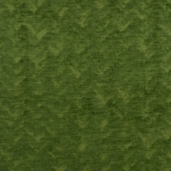 Livorno Fabric - Olive by green plain velvet-chenille fabric from Cristina Marrone