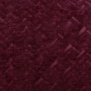 red plain velvet-chenille fabric from Cristina Marrone