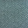 blue plain velvet-chenille fabric from Cristina Marrone