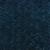 blue plain velvet-chenille fabric from Cristina Marrone