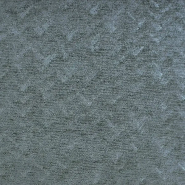 Livorno Fabric - Ash by black-grey plain velvet-chenille fabric from Cristina Marrone