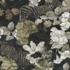 black-grey animal velvet-chenille fabric from Cristina Marrone
