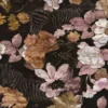 black-grey animal velvet-chenille fabric from Cristina Marrone