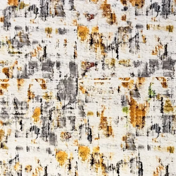 Maestro Fabric - 3373 by white misc velvet-chenille fabric from Cristina Marrone