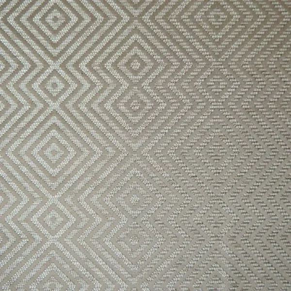 black-grey geometric jacquard fabric from Cristina Marrone