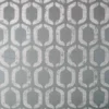 black-grey geometric jacquard fabric from Cristina Marrone