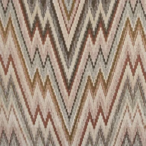 multicolour geometric velvet-chenille fabric from Cristina Marrone