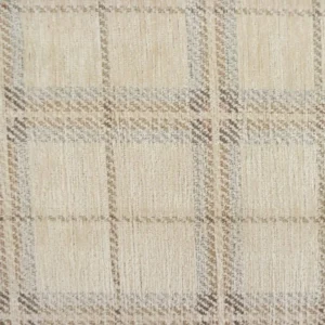 brown checked velvet-chenille fabric from Cristina Marrone