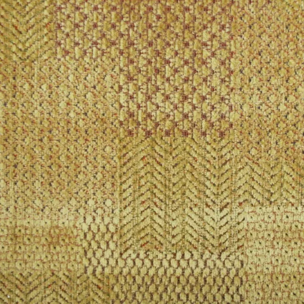 Nostalgia Fabric - 2032 by red retro velvet-chenille fabric from Cristina Marrone