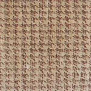brown checked velvet-chenille fabric from Cristina Marrone