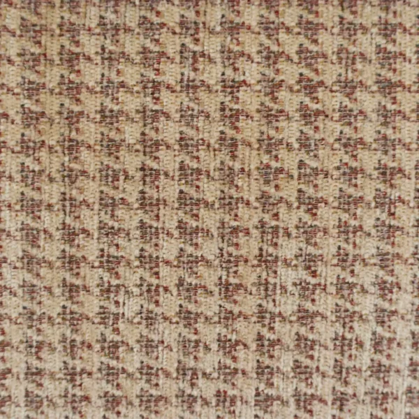 brown checked velvet-chenille fabric from Cristina Marrone
