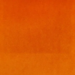 orange plain velvet-chenille fabric from Cristina Marrone