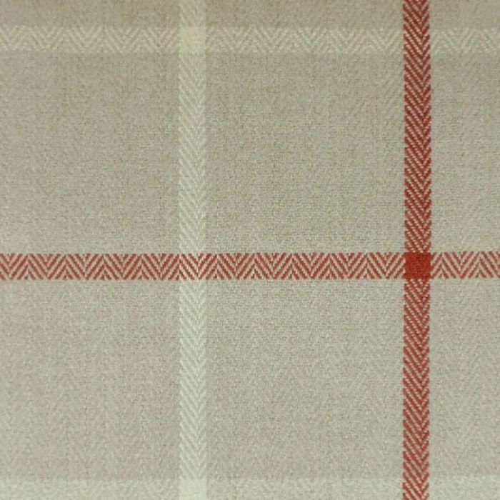 Piazza Window Pane Fabric - Natural swatch