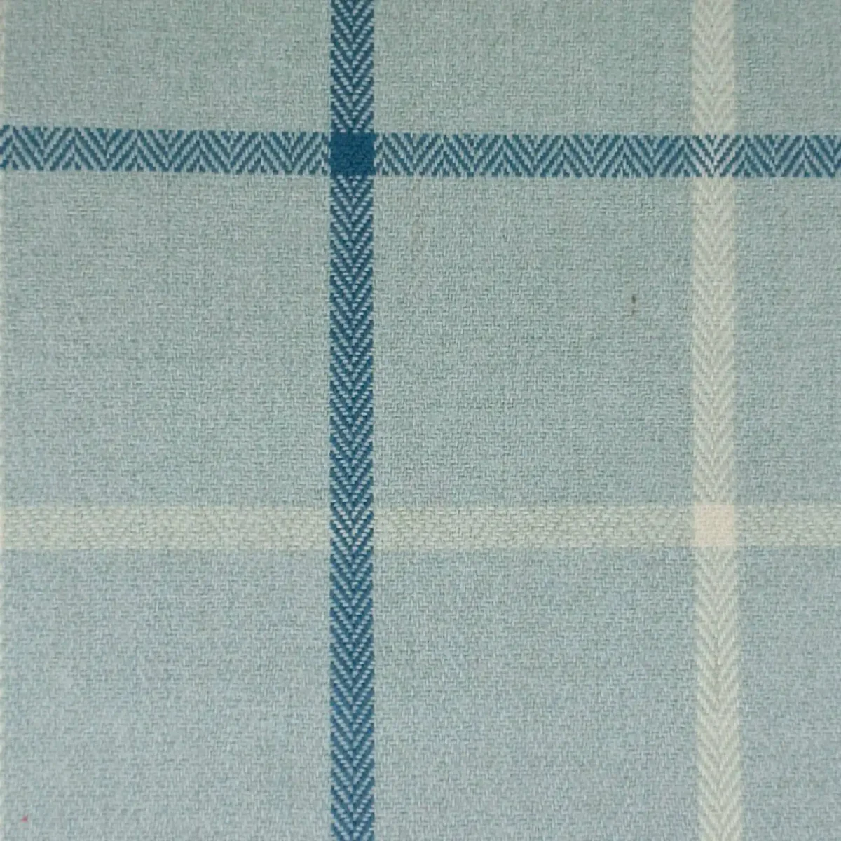 blue checked woven fabric from Cristina Marrone