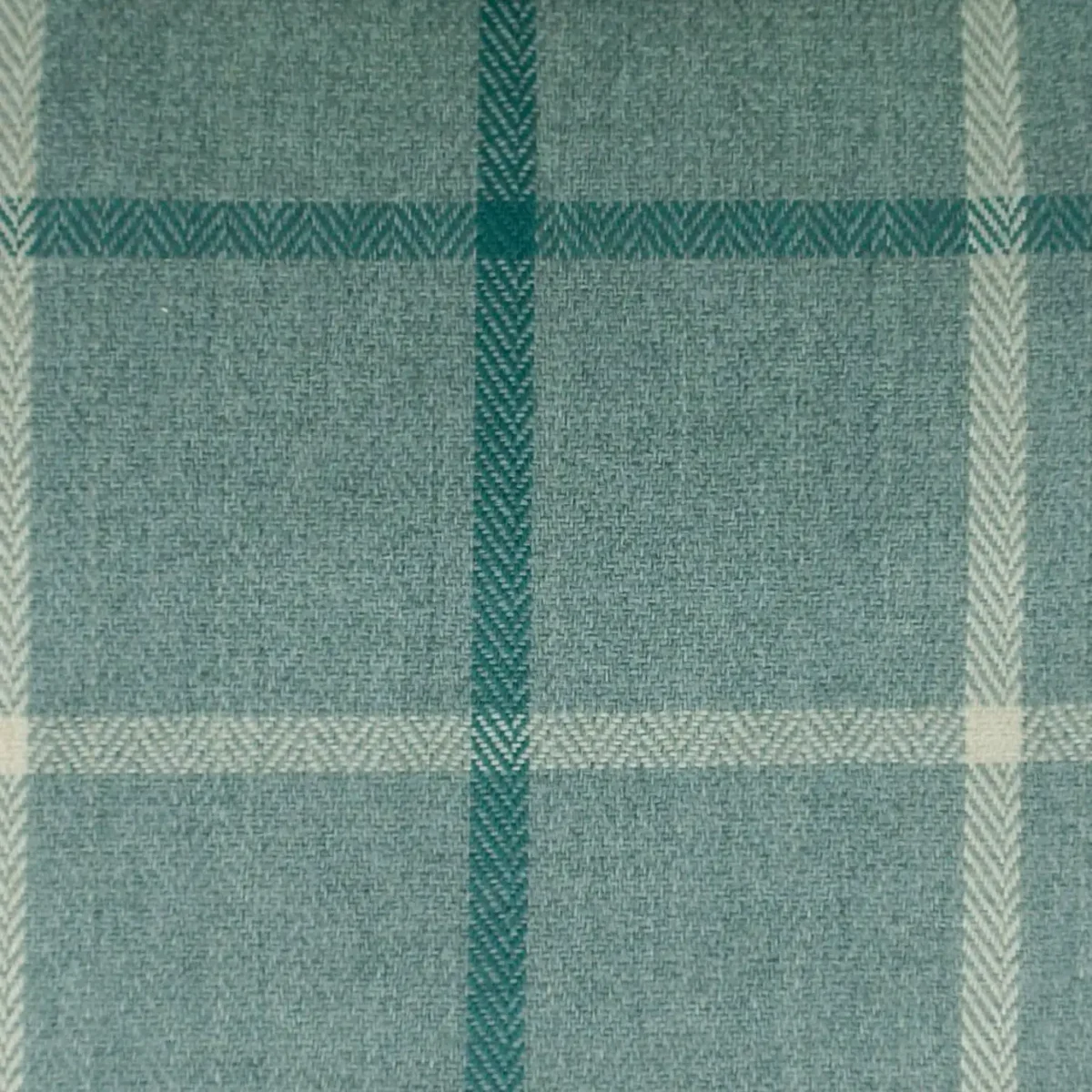 blue checked woven fabric from Cristina Marrone