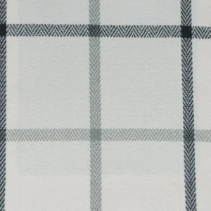 black-grey checked woven fabric from Cristina Marrone