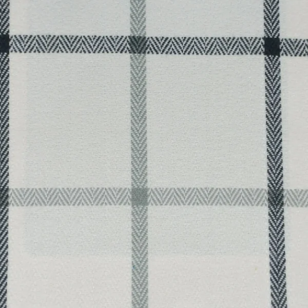 black-grey checked woven fabric from Cristina Marrone