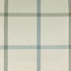 blue checked woven fabric from Cristina Marrone