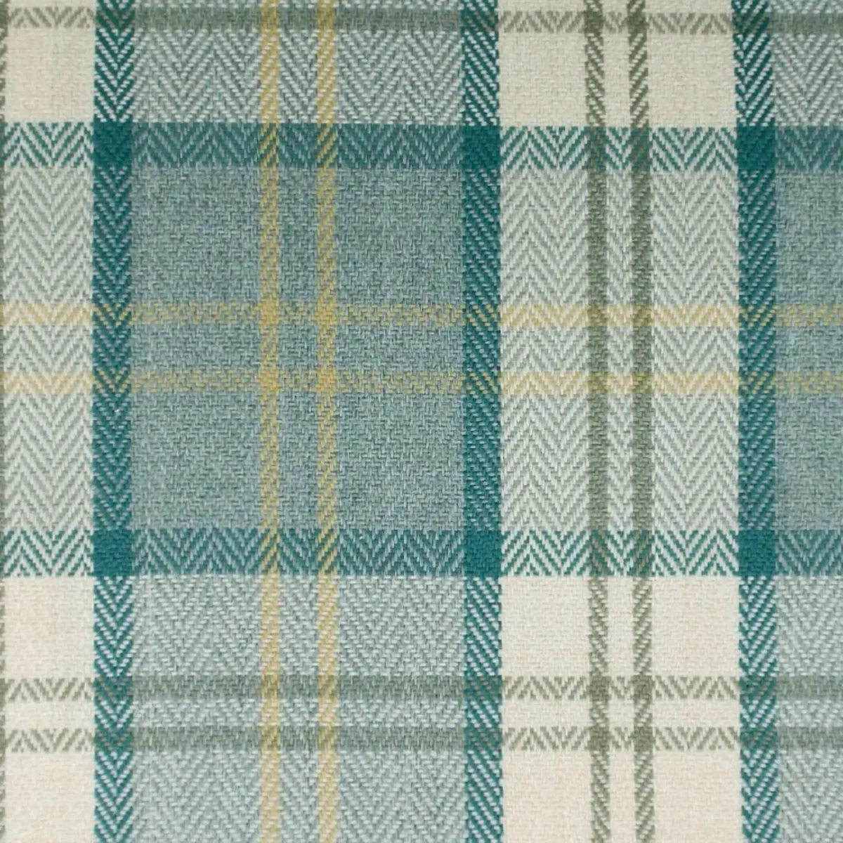 blue checked woven fabric from Cristina Marrone