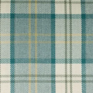 blue checked woven fabric from Cristina Marrone