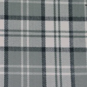 black-grey checked woven fabric from Cristina Marrone