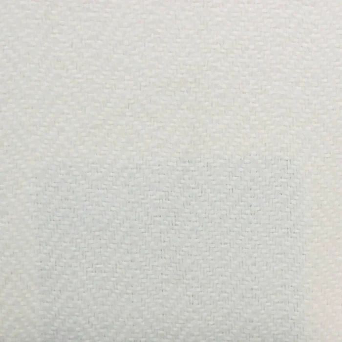 Piazza Plain Fabric - Snow swatch