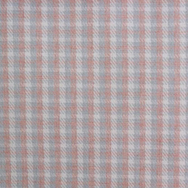 Quattro Check Fabric - Rose by multicolour checked woven fabric from Cristina Marrone