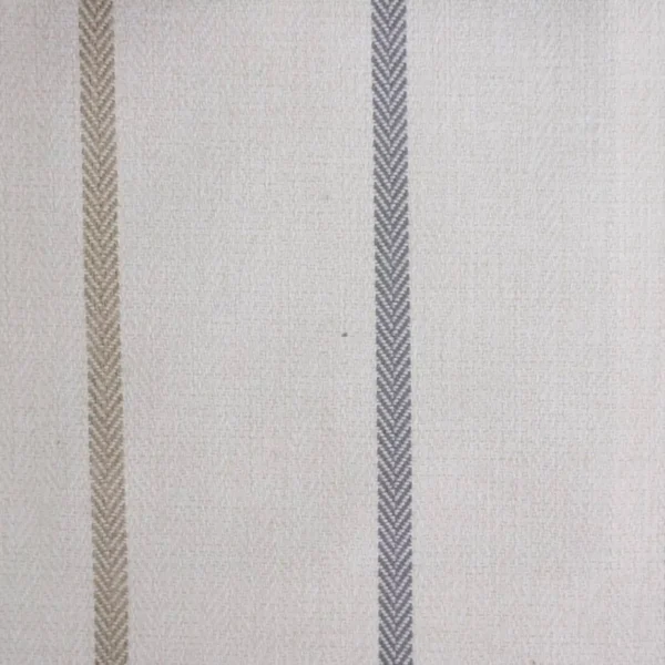 Quattro Stripe Fabric - Bracken by black-grey striped woven fabric from Cristina Marrone