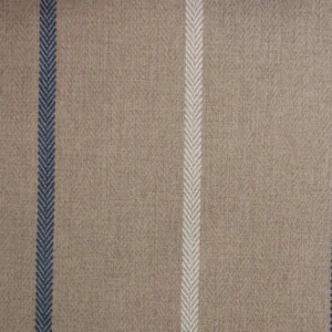 blue striped woven fabric from Cristina Marrone