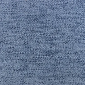 blue plain velvet-chenille fabric from Cristina Marrone