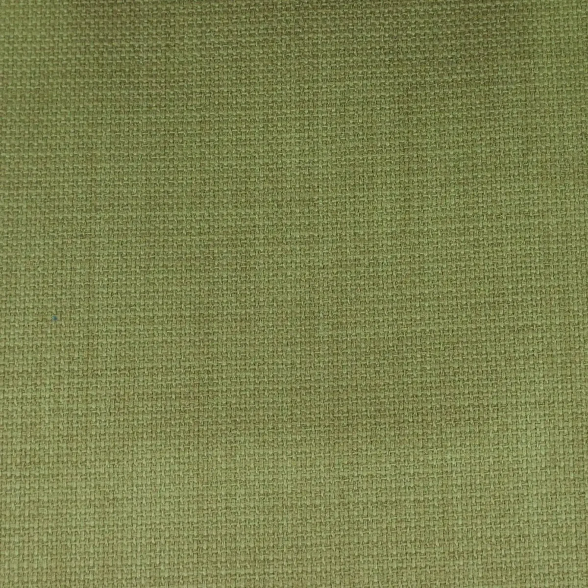 Turin Fabric - Olive by green plain woven fabric from Cristina Marrone