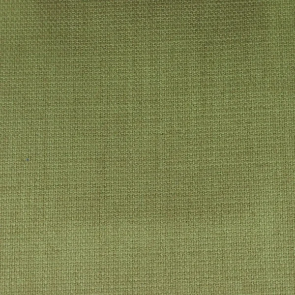 Turin Fabric - Olive by green plain woven fabric from Cristina Marrone