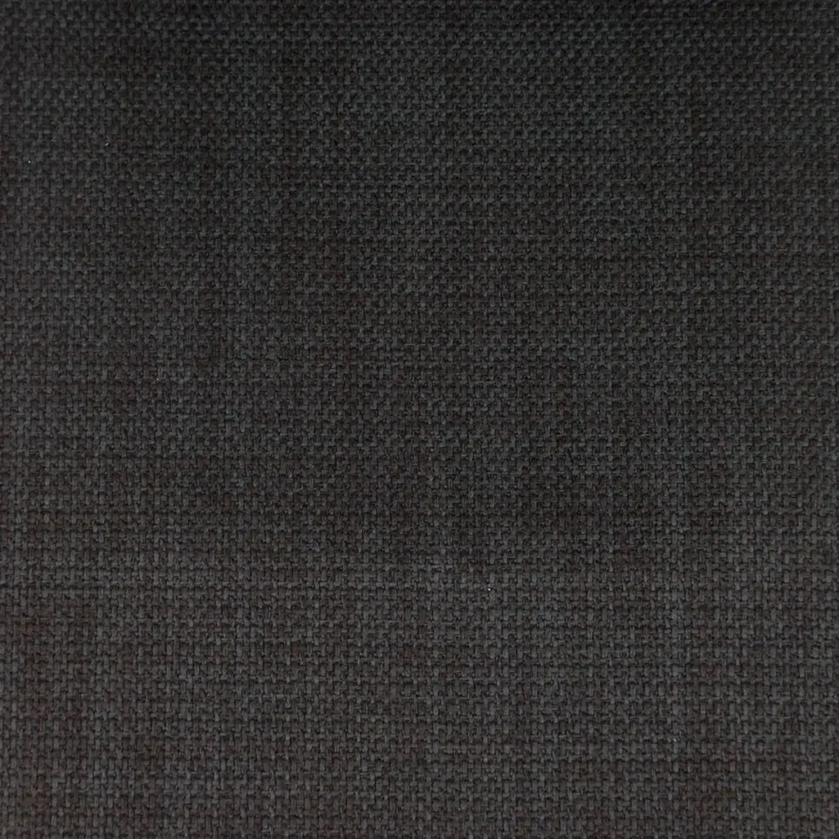 Turin Fabric - Charcoal by black-grey plain woven fabric from Cristina Marrone