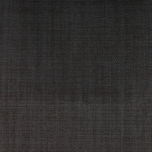 Turin Fabric - Charcoal by black-grey plain woven fabric from Cristina Marrone