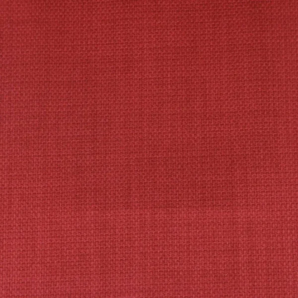 Turin Fabric - Red by red plain woven fabric from Cristina Marrone