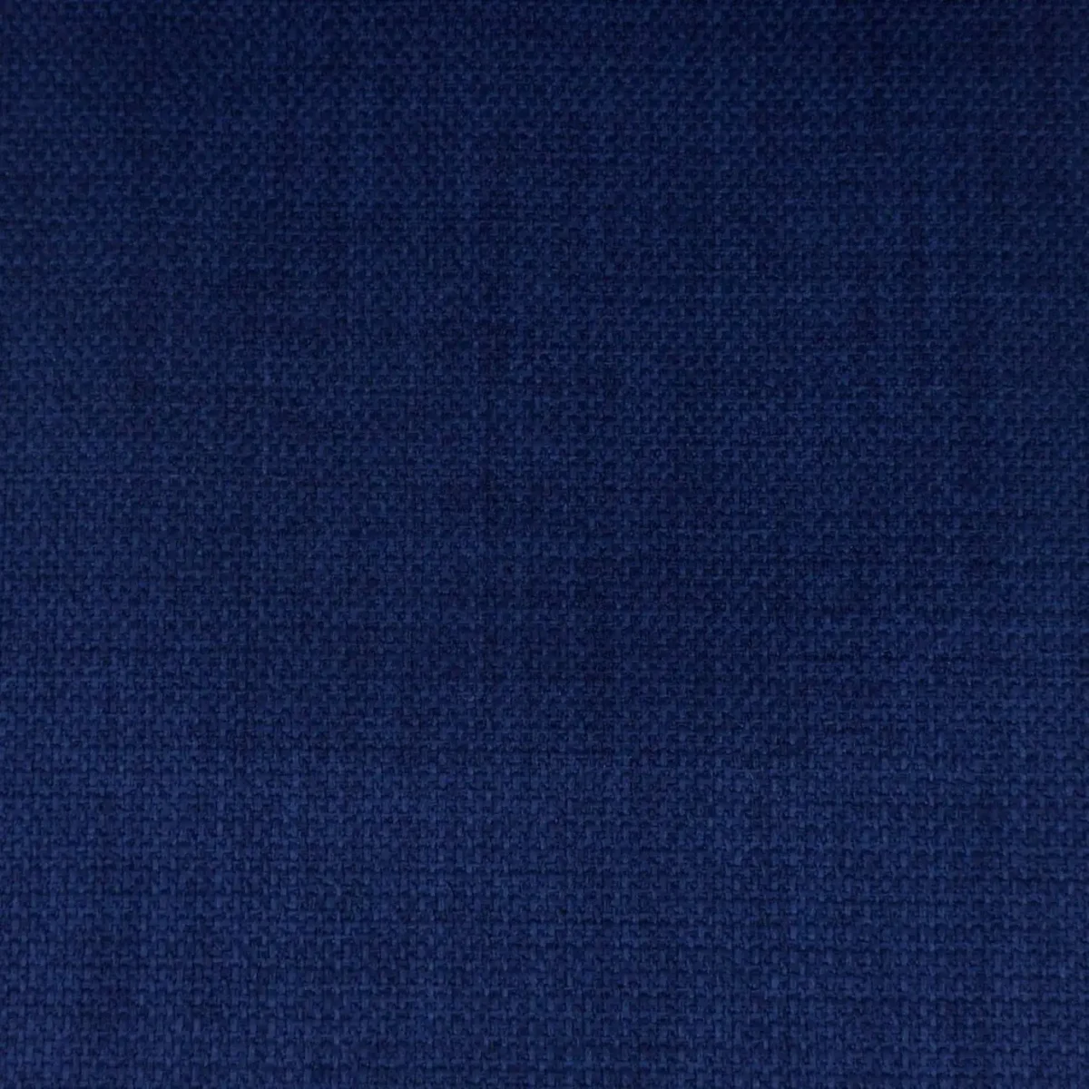 Turin Fabric - West Blue by blue plain woven fabric from Cristina Marrone