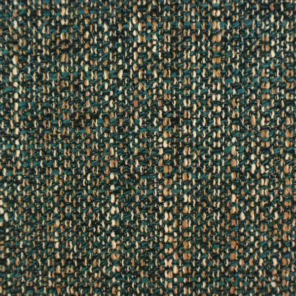 green plain velvet-chenille fabric from Cristina Marrone