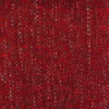 red plain velvet-chenille fabric from Cristina Marrone