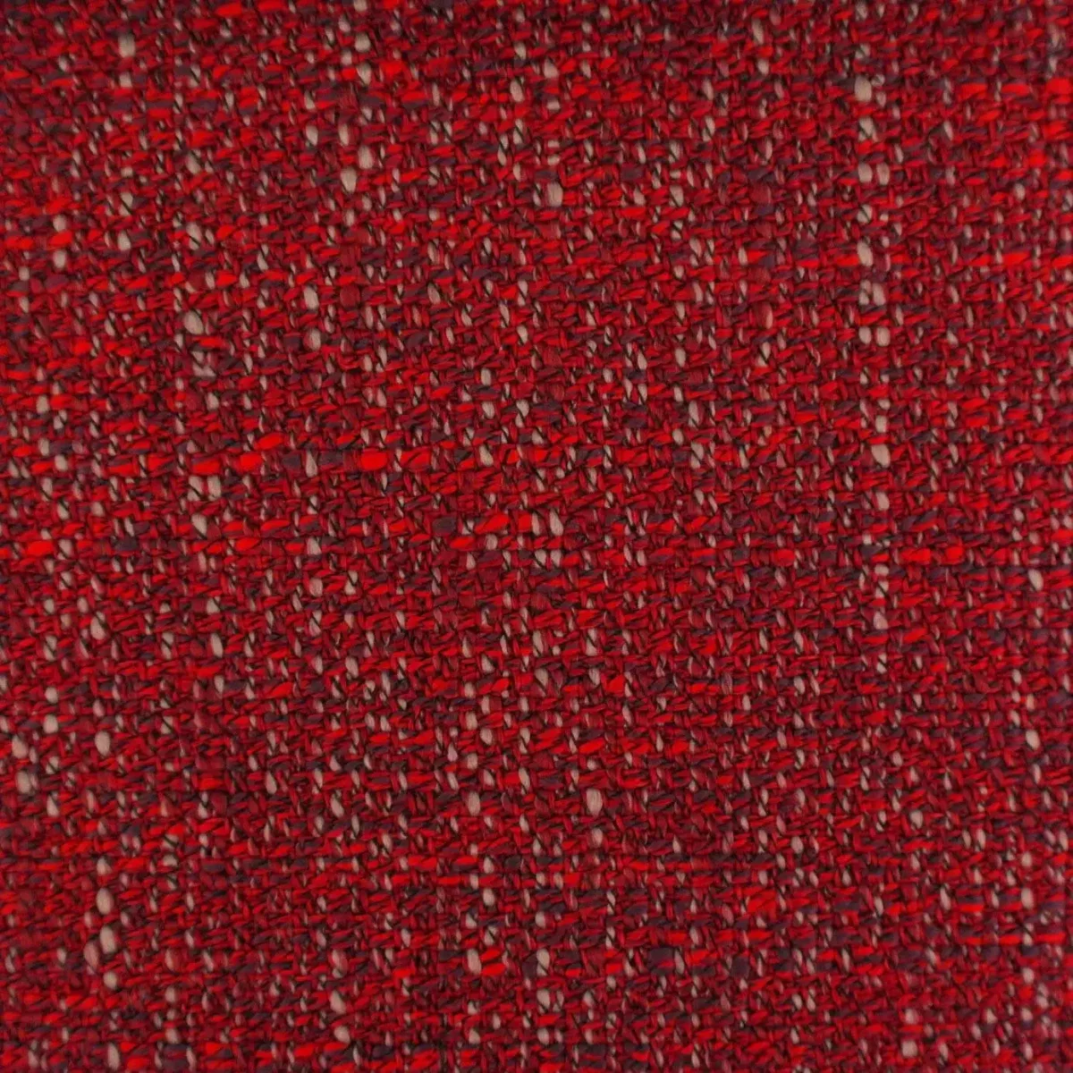 Vulcano Fabric - Berry by red plain velvet-chenille fabric from Cristina Marrone