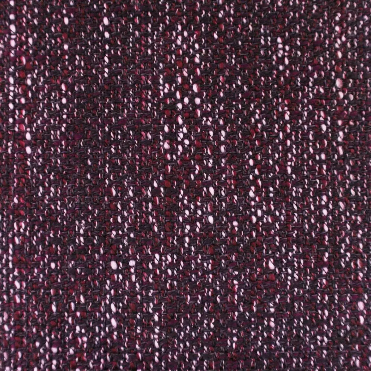 purple plain velvet-chenille fabric from Cristina Marrone
