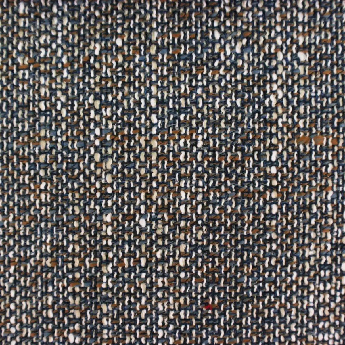 Vulcano Fabric - Air Force by blue plain velvet-chenille fabric from Cristina Marrone
