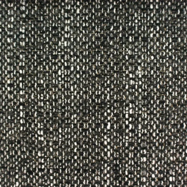 black-grey plain velvet-chenille fabric from Cristina Marrone