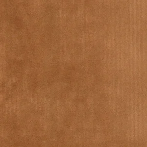 orange plain velvet-chenille fabric from Cristina Marrone