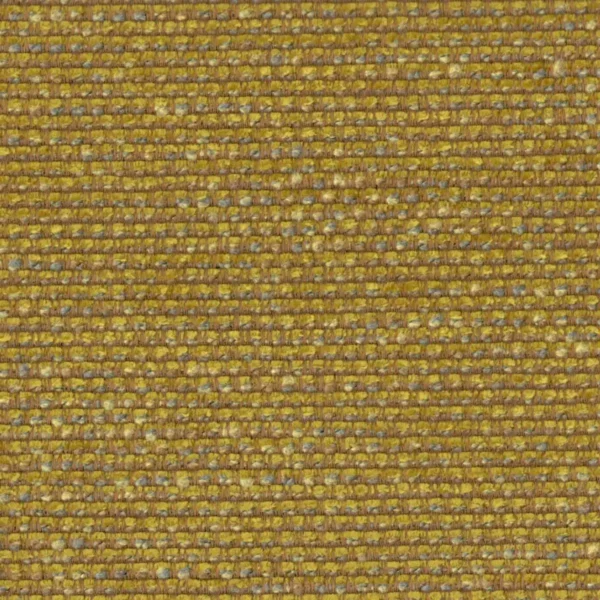 Elba Fabric - Ochre by yellow plain woven fabric from Cristina Marrone