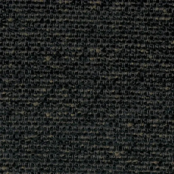 Elba Fabric - Carbon by black-grey plain woven fabric from Cristina Marrone