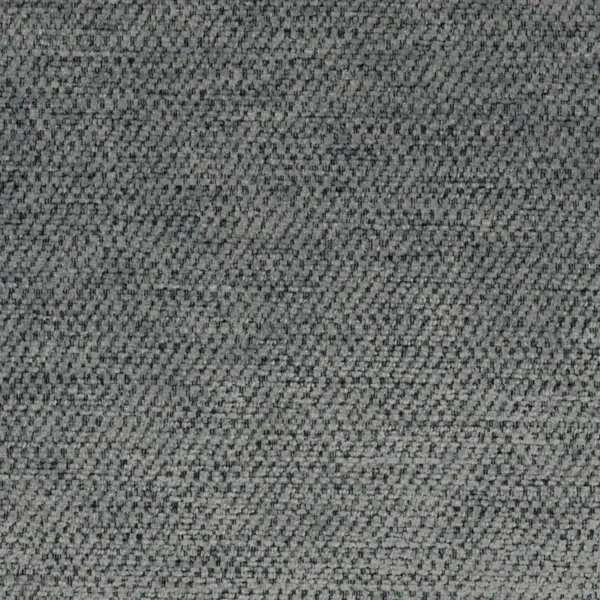 Napoli Fabric - Graphite by black-grey plain velvet-chenille fabric from Cristina Marrone